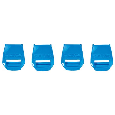 Obrázek produktu Zásuvka na pásek TCX plastový světle modrý 2PASS sada 4ks