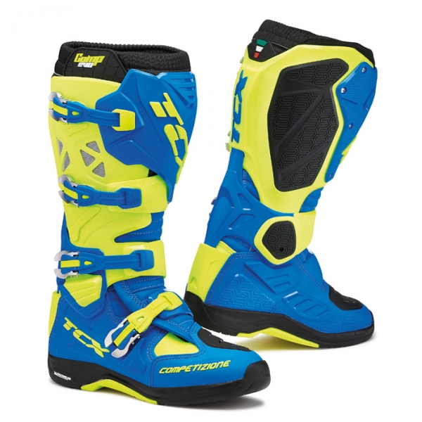 Obrázek produktu Moto boty TCX COMP EVO MICHELIN royal modro/fluo žluté