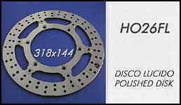 Obrázek produktu Přední brzdový kotouč na moto BRAKING HO26FL HONDA/TRIUMPH 1988 - 2012