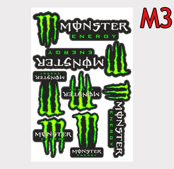Obrázek produktu Samolepky MONSTER M3