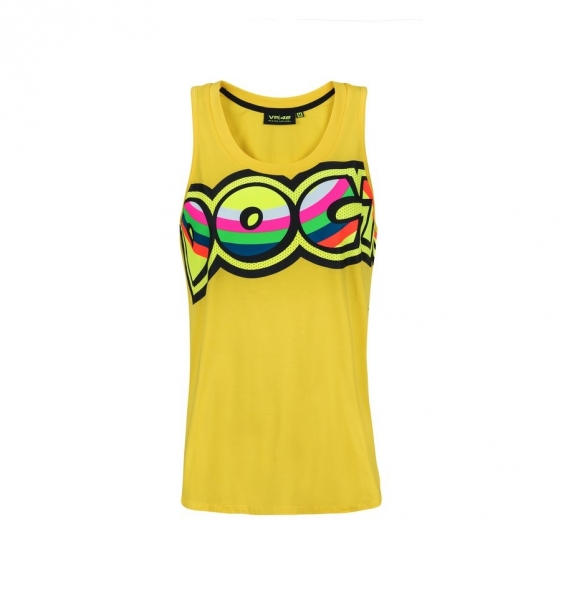 Obrázek produktu Dámské tílko Valentino Rossi VR46 DOCTOR žluté 307401