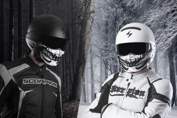 Obrázek produktu Přední maska SCORPION EXO-COMBAT SKULL