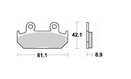 Obrázek produktu BRAKING desky 704SM1