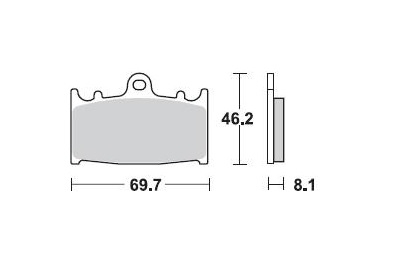 Obrázek produktu BRAKING desky 715SM1