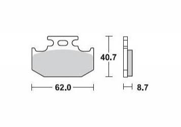 Obrázek produktu BRAKING desky 722SM1