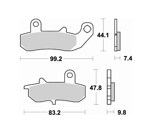 Obrázek produktu BRAKING desky 728SM1