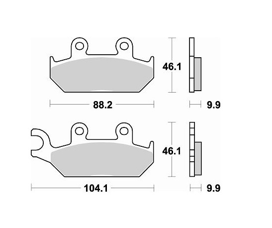 Obrázek produktu BRAKING desky 737SM1