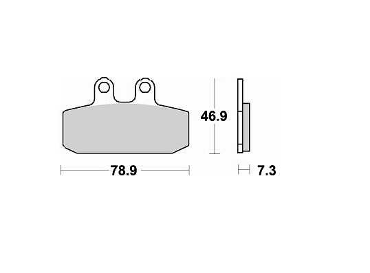 Obrázek produktu BRAKING desky 684SM1