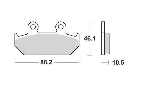 Obrázek produktu BRAKING desky 690SM1