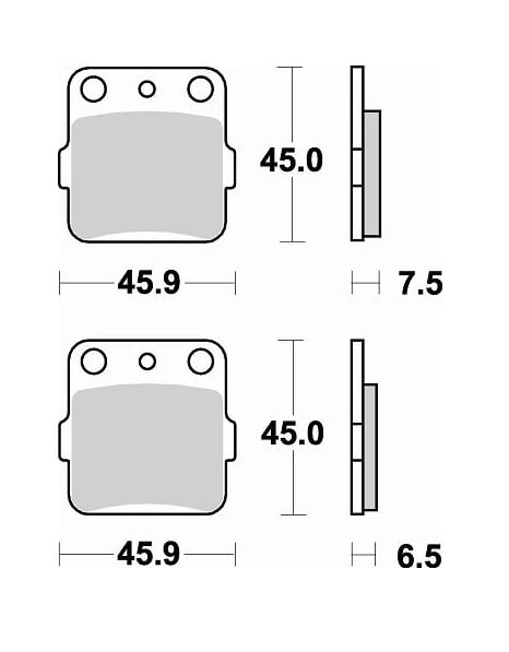 Obrázek produktu BRAKING desky 686SM1