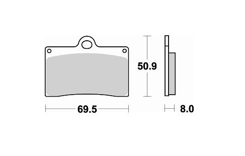 Obrázek produktu BRAKING desky 688SM1