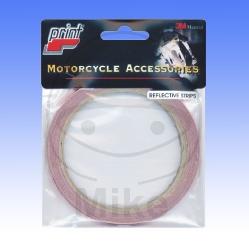 Obrázek produktu Reflexní proužky JMT červená šířka 7mm délka 6m