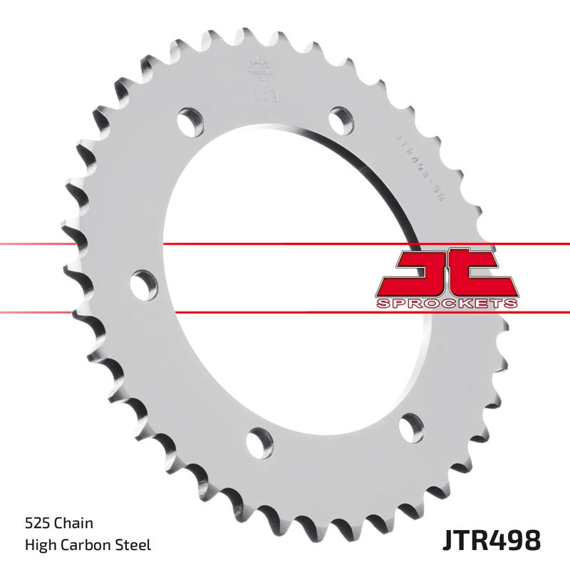 Obrázek produktu ocelová rozeta pro sekundární řetězy typu 525, JT - Anglie (38 zubů)
