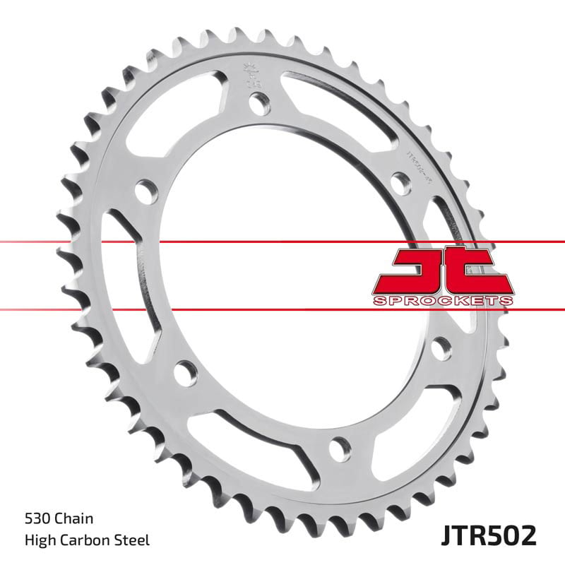 Obrázek produktu ocelová rozeta pro sekundární řetězy typu 530, JT - Anglie (48 zubů) JTR502.48
