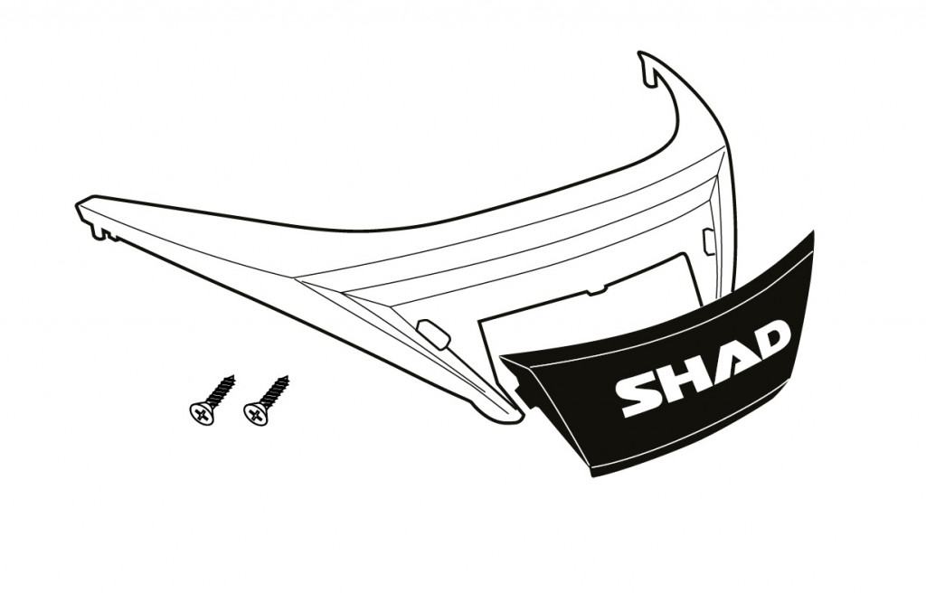 Obrázek produktu Reflexní prvky SHAD D1B341CAR (for colour cover) pro SH34 D1B341CAR