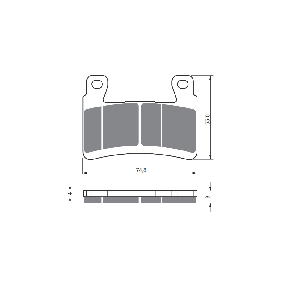 Obrázek produktu Brake caliper seal kit TOURMAX OST 0126