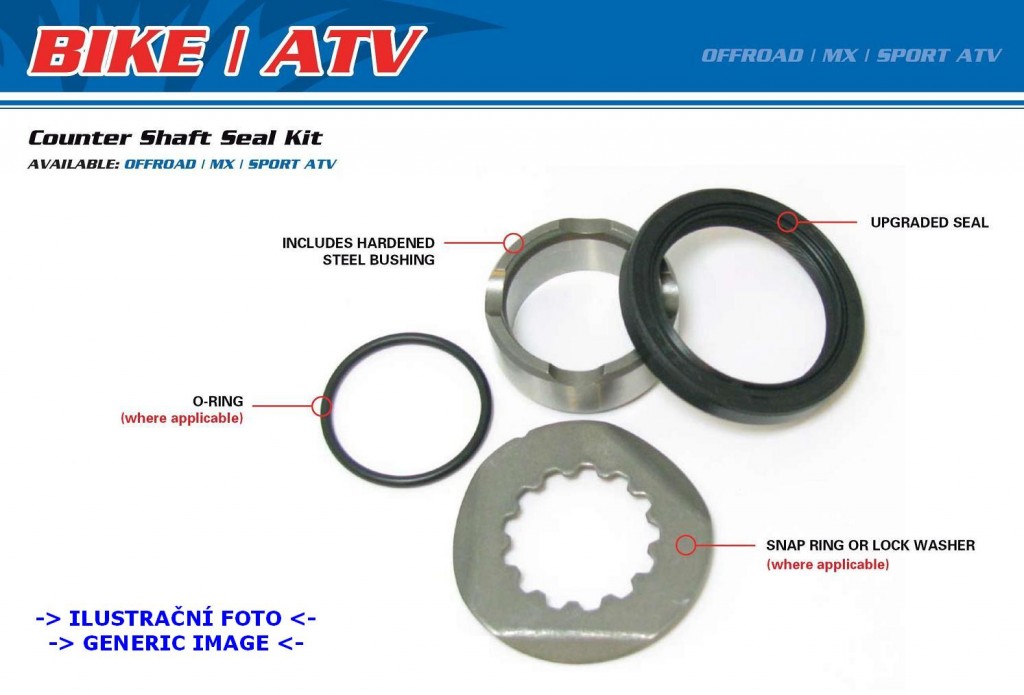 Obrázek produktu Podložky k řetězovému kolečku All Balls Racing CSW25-6018 (balení po 10 ks) 25-6018