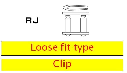 Obrázek produktu Závlačková spojka řetězu D.I.D Chain 428D RJ 4525516347945