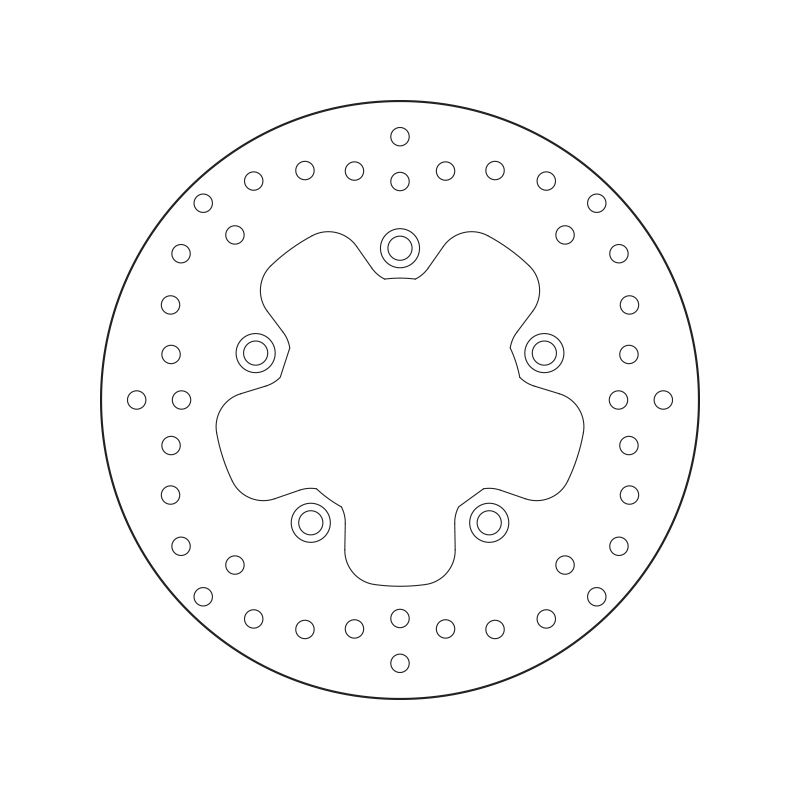 Obrázek produktu Brzdový kotouč BREMBO 68B407P3 fix 68B407P3