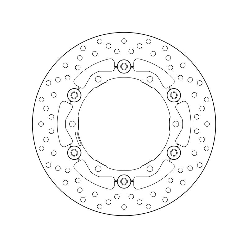 Obrázek produktu Plovoucí brzdový kotouč BREMBO Oro - 78B40818 78B40818