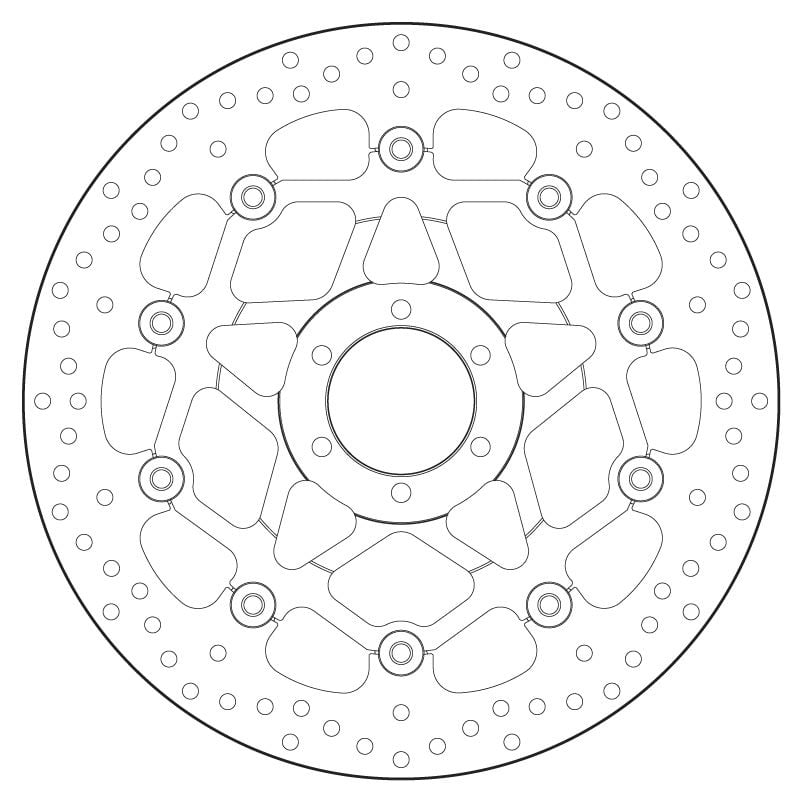 Obrázek produktu Plovoucí brzdový kotouč BREMBO Gold Series - 78B408B8 78B408B8