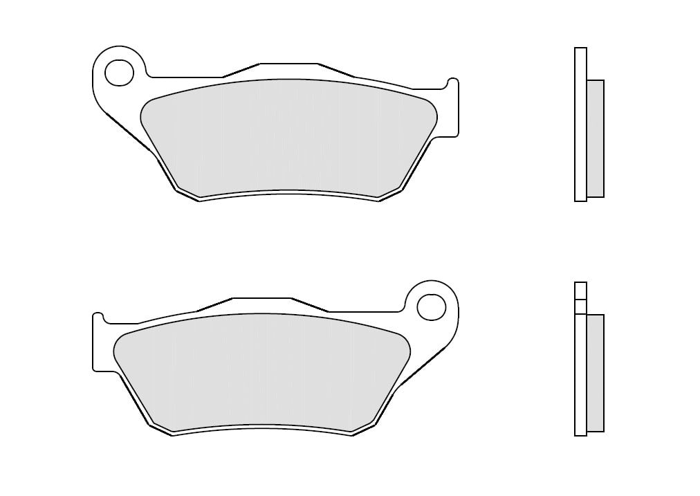 Obrázek produktu Brzdové destičky BREMBO Scooter Carbon Ceramic - 07065