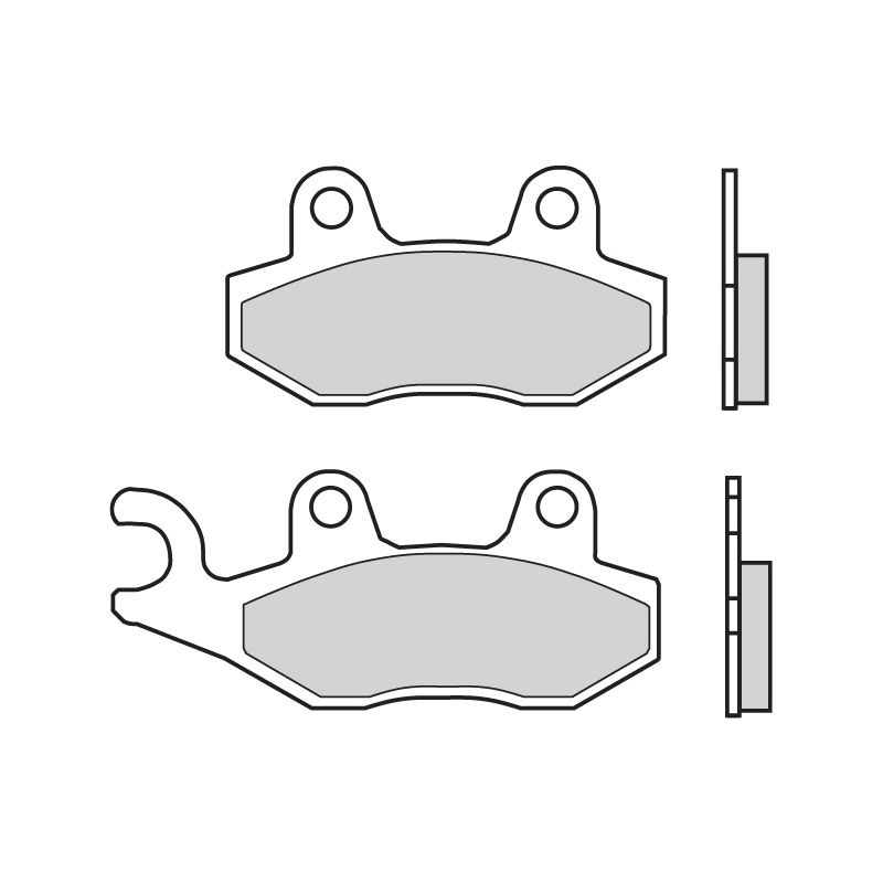 Obrázek produktu Brzdové destičky BREMBO Scooter Carbon Ceramic - 07076CC 07076