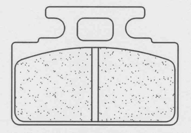 Obrázek produktu Brzdové destičky CL BRAKES Street Sintered Metal - 2287S4 2287S4