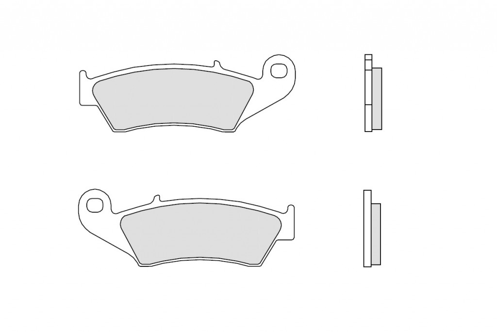 Obrázek produktu Brzdové destičky BREMBO Street Sintered Metal - 07KA17LA 07KA17LA