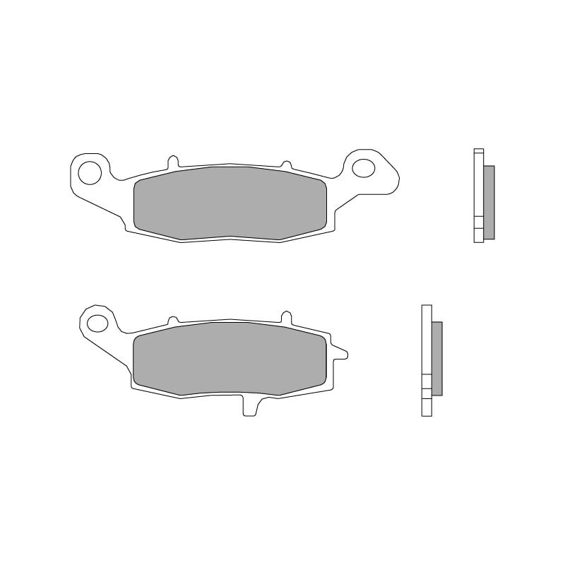 Obrázek produktu Brzdové destičky BREMBO Street Sintered Metal - 07KA19LA 07KA19LA