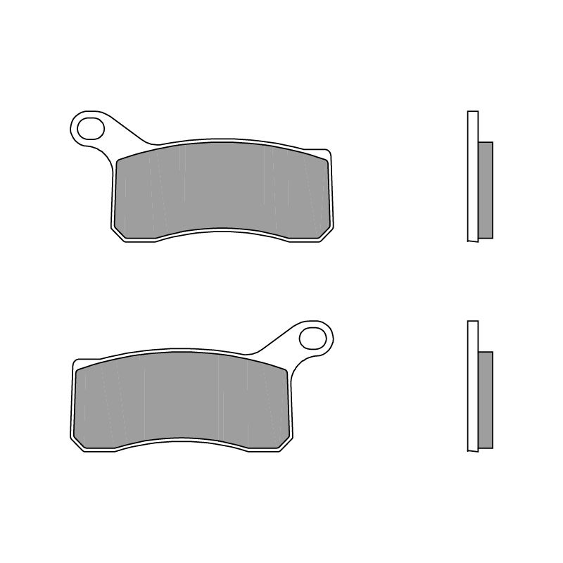 Obrázek produktu Brzdové destičky BREMBO 07GR07SD 07GR07SD