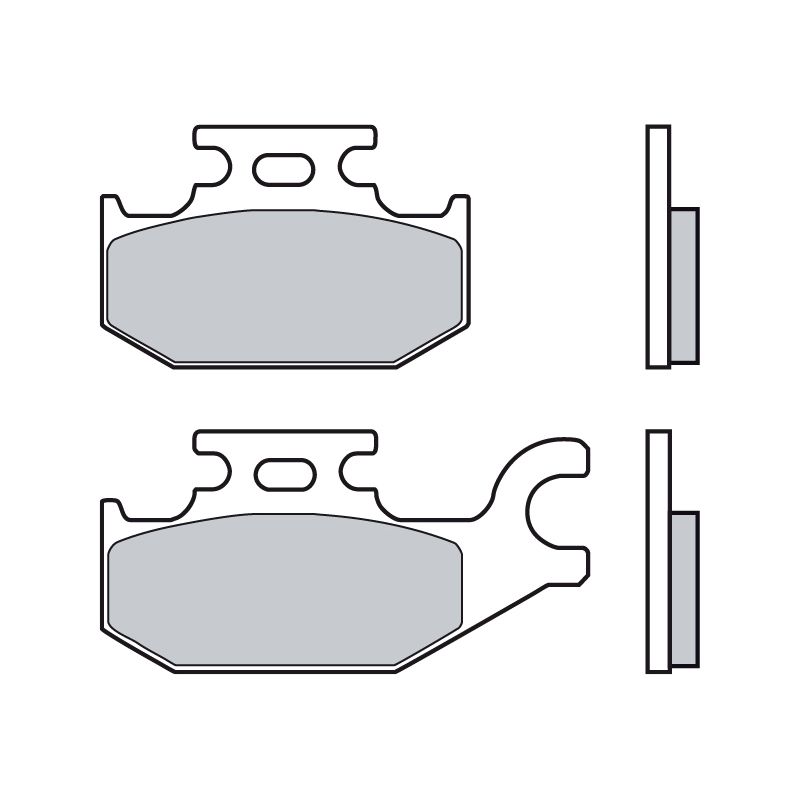 Obrázek produktu Brzdové destičky BREMBO Off-Road Sintered Metal - 07GR73SD 07GR73SD