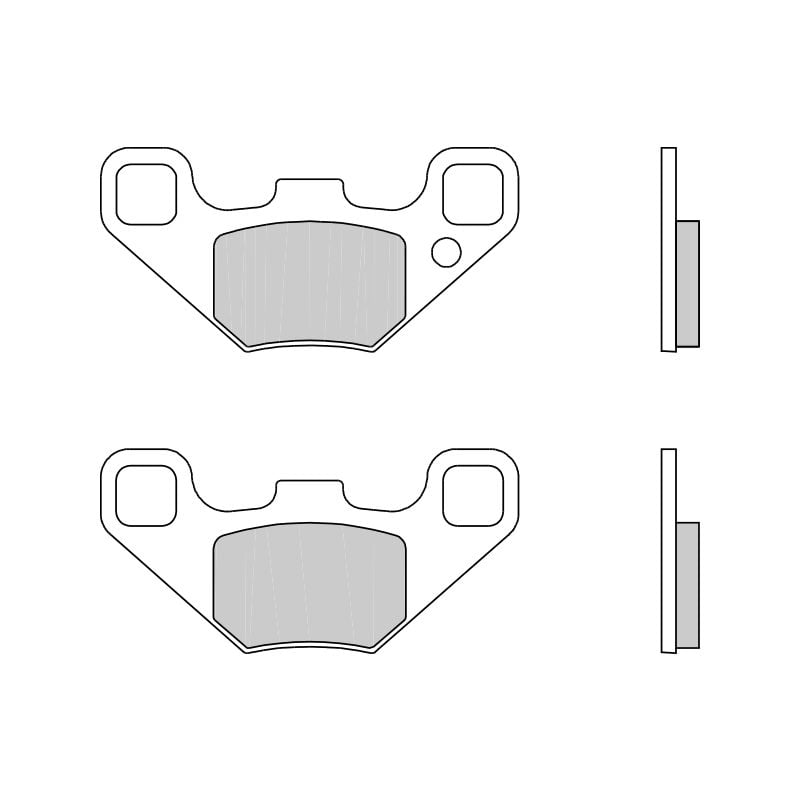 Obrázek produktu Brzdové destičky BREMBO 07PO12SD 07PO12SD