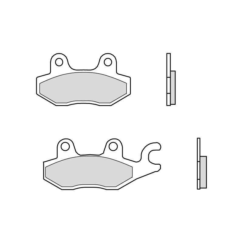 Obrázek produktu Brzdové destičky BREMBO Off-Road Sintered Metal - 07YA22SD 07YA22SD