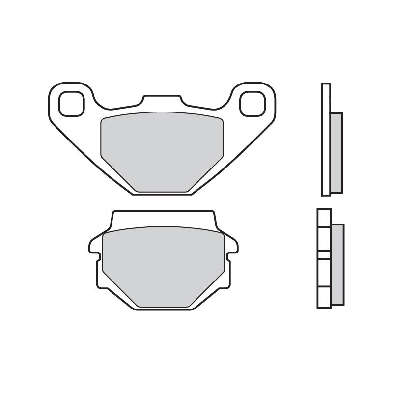 Obrázek produktu Brzdové destičky BREMBO 07KS04TT 07KS04TT