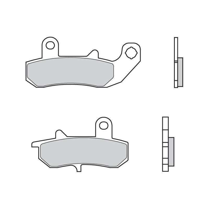 Obrázek produktu Brzdové destičky BREMBO 07SU17TT 07SU17TT