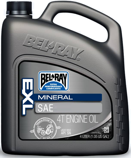 Obrázek produktu Motorový olej Bel-Ray EXL MINERAL 4T 20W-50 4 l