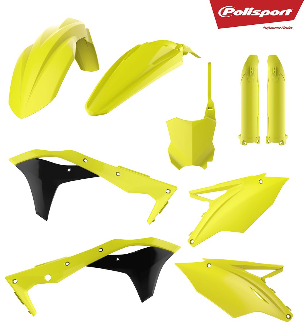 Obrázek produktu Sada plastů POLISPORT 90743 neonově žlutá