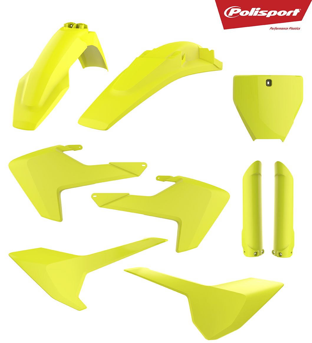 Obrázek produktu Sada plastů POLISPORT 90741 neonově žlutá
