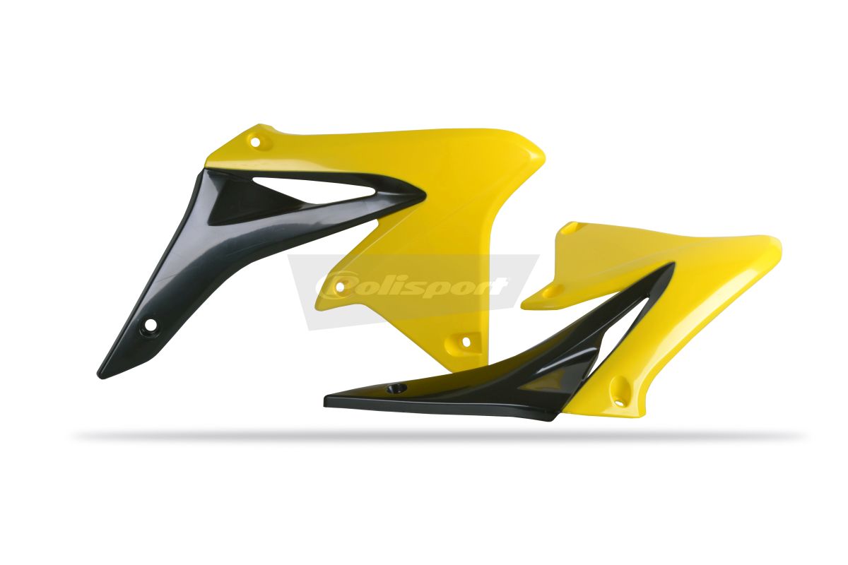Obrázek produktu Kryty chladiče POLISPORT černá/žlutá Suzuki RM-Z250