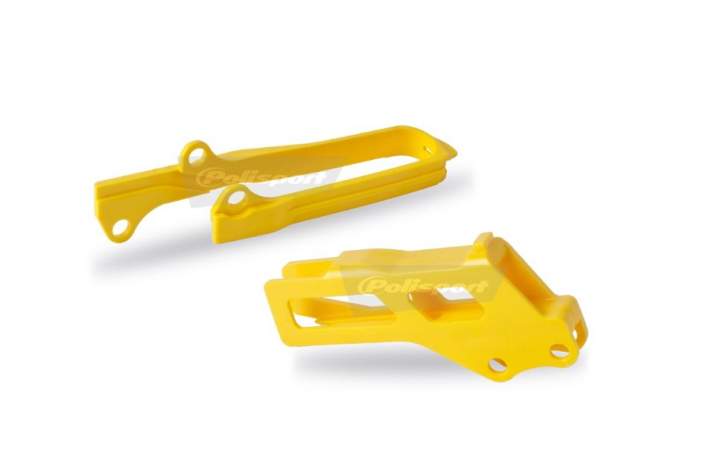 Obrázek produktu POLISPORT Sada vodítka řetězu + jezdce žlutá Suzuki 90615