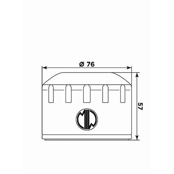 Obrázek produktu Olejový filtr MIW P5002 (alt. HF184)