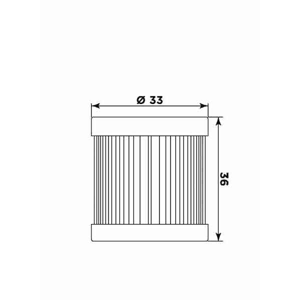 Obrázek produktu Olejový filtr MIW (alt. HF181) P5005
