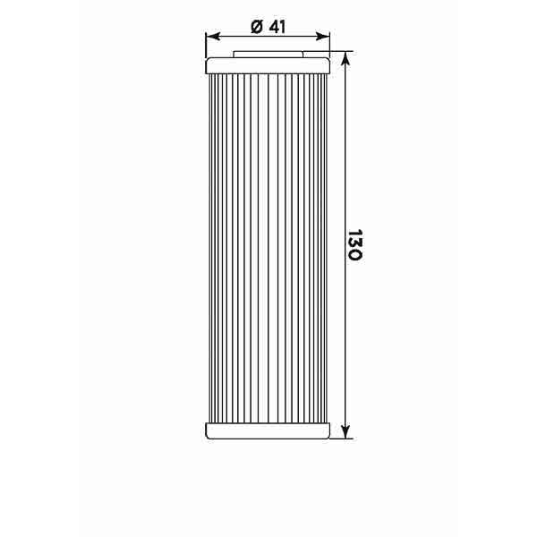 Obrázek produktu Olejový filtr MIW KT8006 (alt. HF658) KT8006