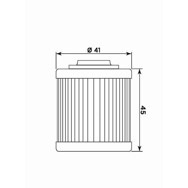 Obrázek produktu Olejový filtr MIW BO14002 (alt. HF560)