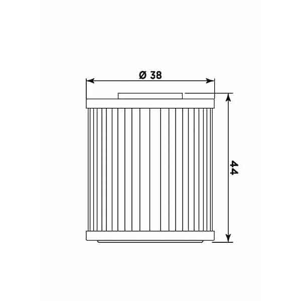 Obrázek produktu Olejový filtr MIW K2015 (alt. HF207) K2015