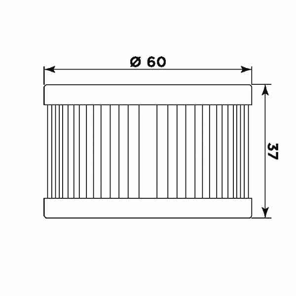 Obrázek produktu Olejový filtr MIW S3006 (alt. HF137)