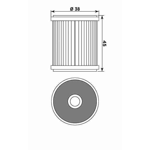 Obrázek produktu Olejový filtr MIW Y4015 (alt. HF142) Y4015