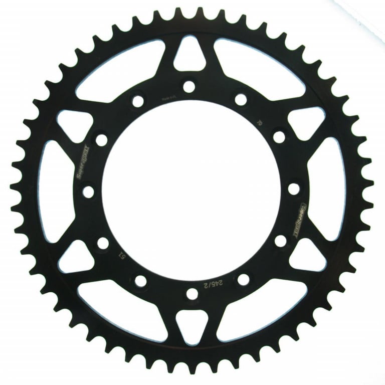 Obrázek produktu Řetězová rozeta SUPERSPROX RFE-245/2:51-BLK černý 51 zubů, 520 RFE-245/2:51-BL