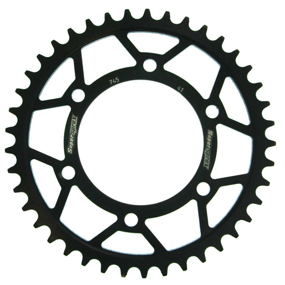 Obrázek produktu Řetězová rozeta SUPERSPROX RFE-745:41-BLK černý 41 zubů, 525 RFE-745:41-BLK